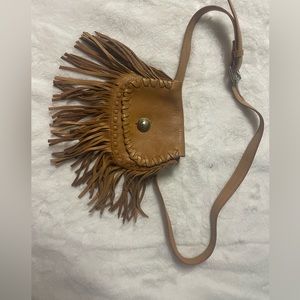 Ralf Lauren fringe belt bag